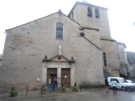 Saint Rome de Tarn 12490 église Saint Romain