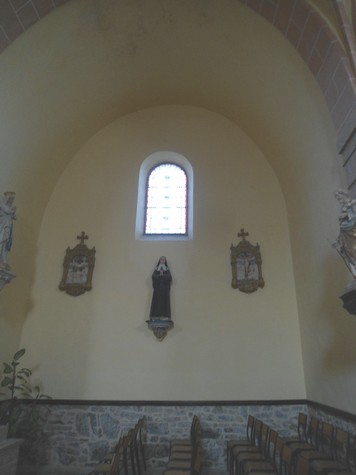 Saint Rome de Tarn 12490 St Clément intérieur église 2